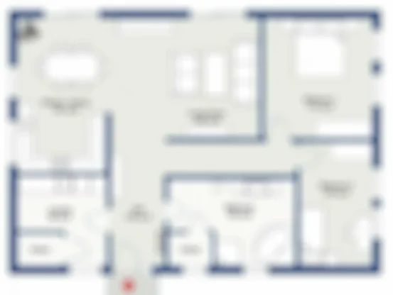 Sai World Dream Paradise 1 BHK Floor Layout
